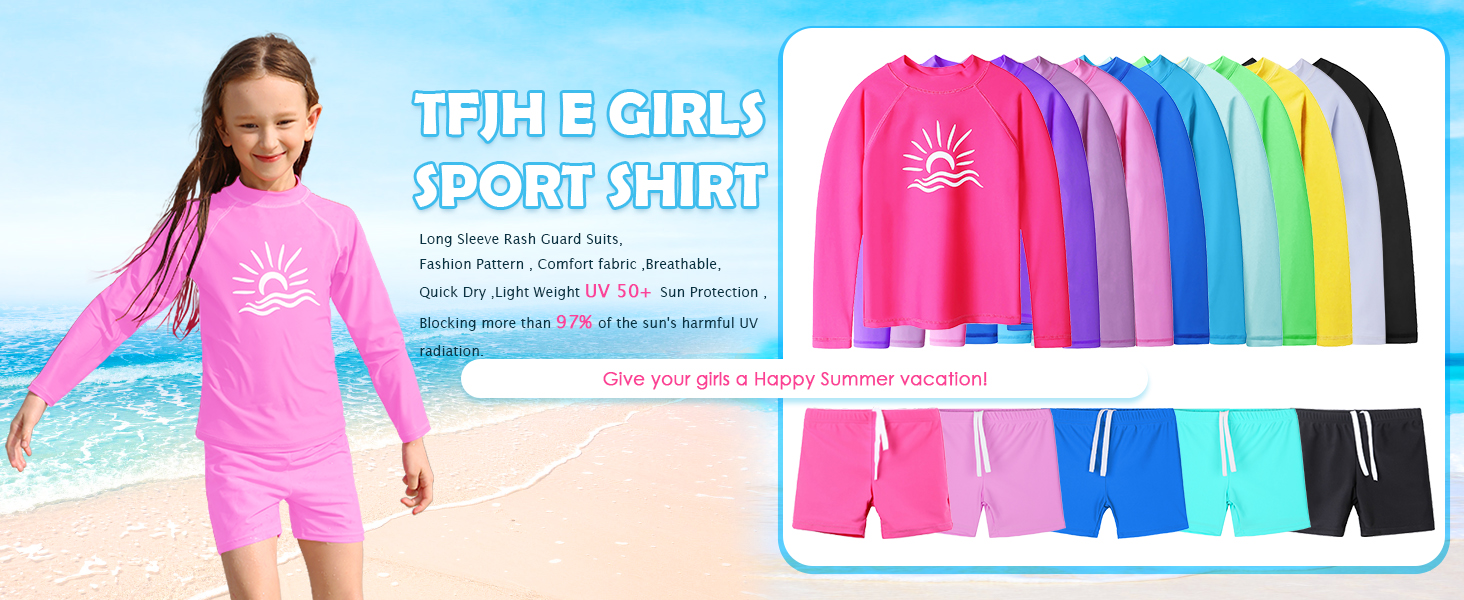 Girls Swim Shirt