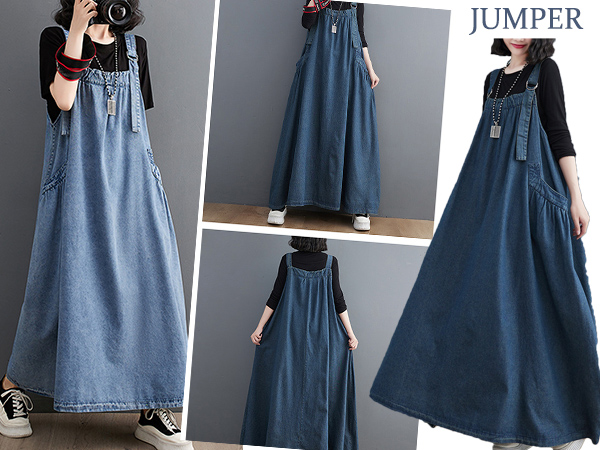 Pasterip（パセリ）　Free cut maxi length denim pasterip Free cut maxi length denim