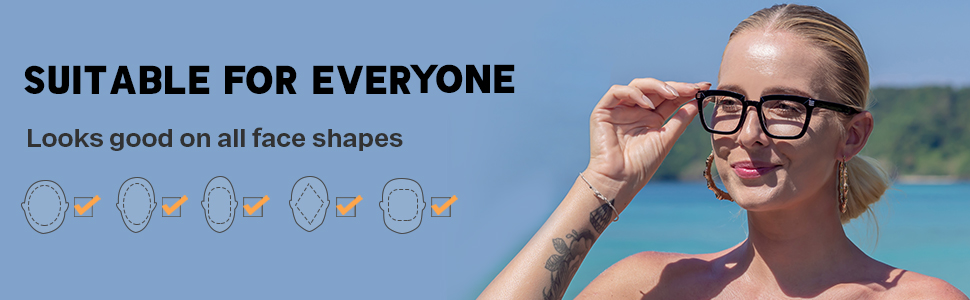Design Reading Glasses for Women Include Reading Sunglasses