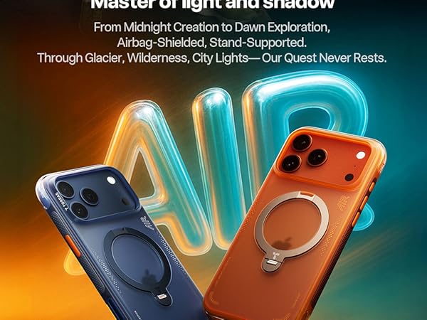 新品 iPhone17pro max ケース Ostand Q3 Air 氷河 Amazon.com: TORRAS Ostand Q3 Air for iPhone 17 Pro Max Case