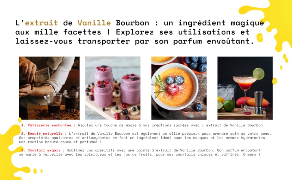 extrait vanille bourbon madagascar sans sucre vegan bio comptoir des epices madagascar