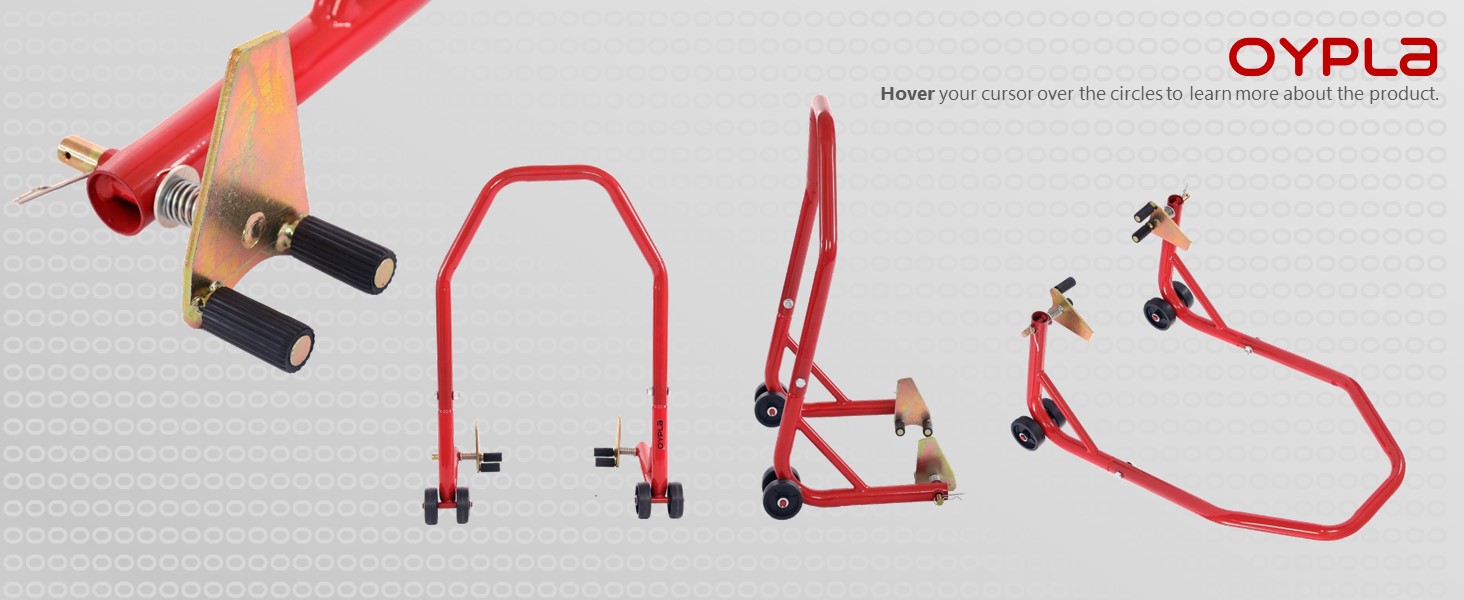 Oypla Heavy Duty Rear Motor X Bike Pit Motorcycle Paddock