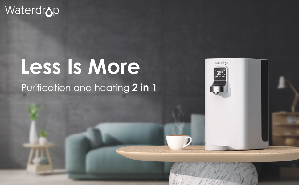 Waterdrop Instant Hot Water Dispensers Countertop with RO Filter, WD