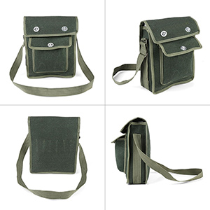 pequeña bolsa herramientas con correa al hombro