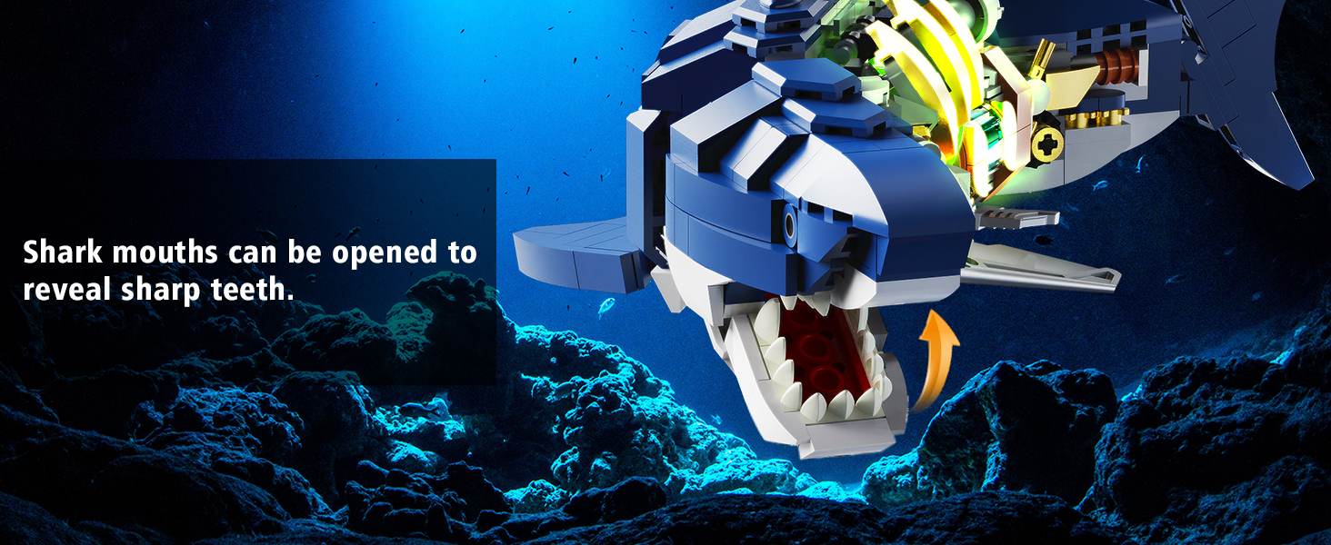 shark building block