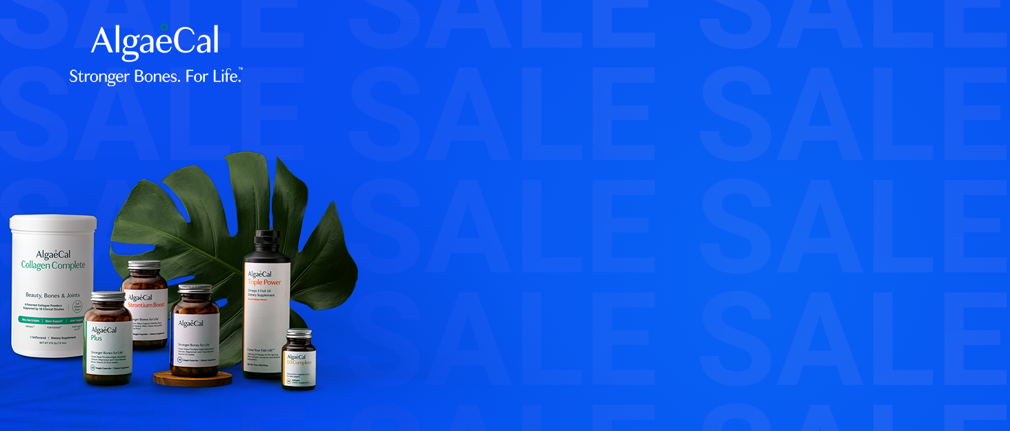 AlgaeCal Calcium Supplement to stop bone loss