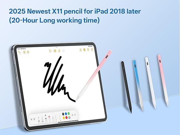iPad A16 128GB+ Apple Pencil（USB-C） Apple Pencil Pro: USB-C, Tablet Stylus with Air Tip for iPad