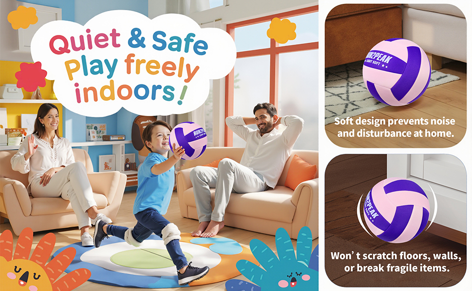 light soft volleyball