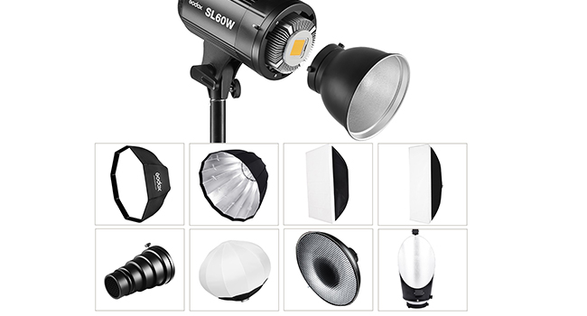 Amazon.com : Godox SL-60W Kit with Softbox and 2.8M