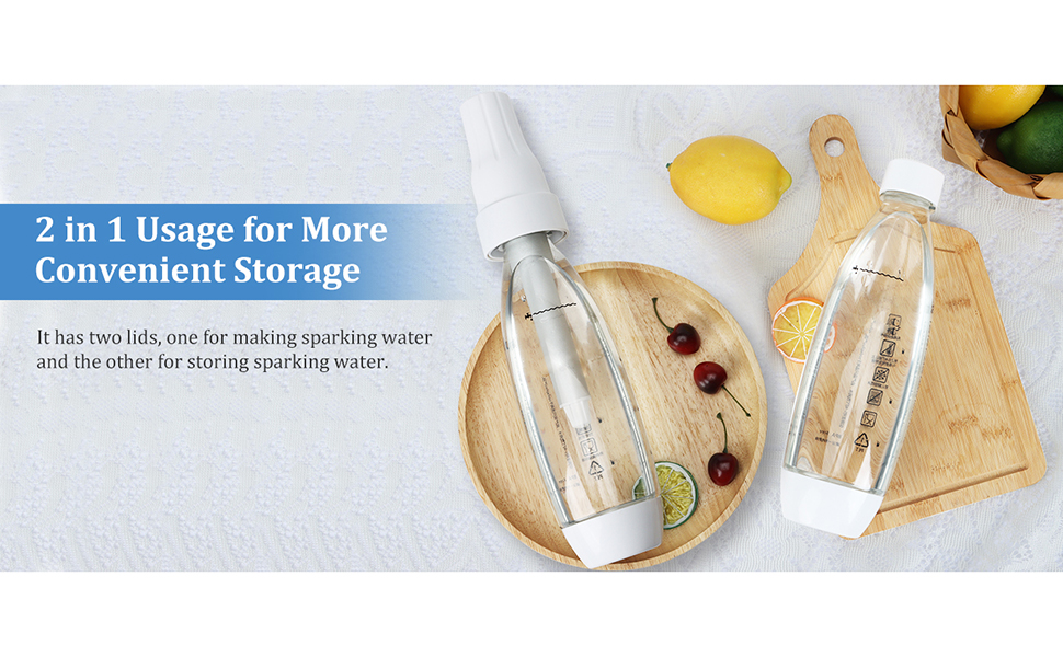 اكسيفور سيفون الصودا، الة صنع الماء الفوار، صانع المشروبات الغازية المنزلية (اسطوانات ثاني اكسيد الكربون غير متضمنة) 21 1