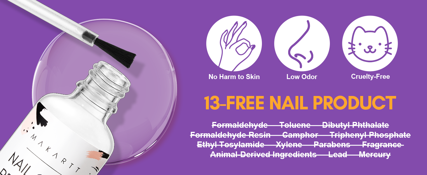 Makartt Nail Glue Remover for Acrylic Nails Press on Nails