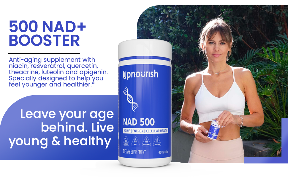 Nicotinamide Adenine Dinucleotide NAD Supplement 500mg