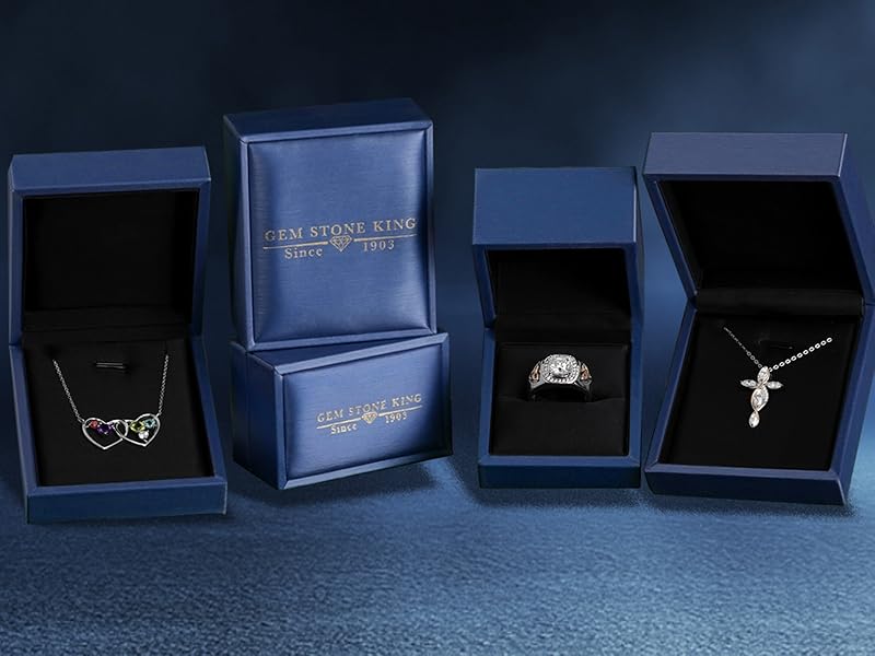 Genuine Gemstone Ring, Ruby Pendant for Gift, Heart Pendant for Women,  Birthstone Jewelry for Gift