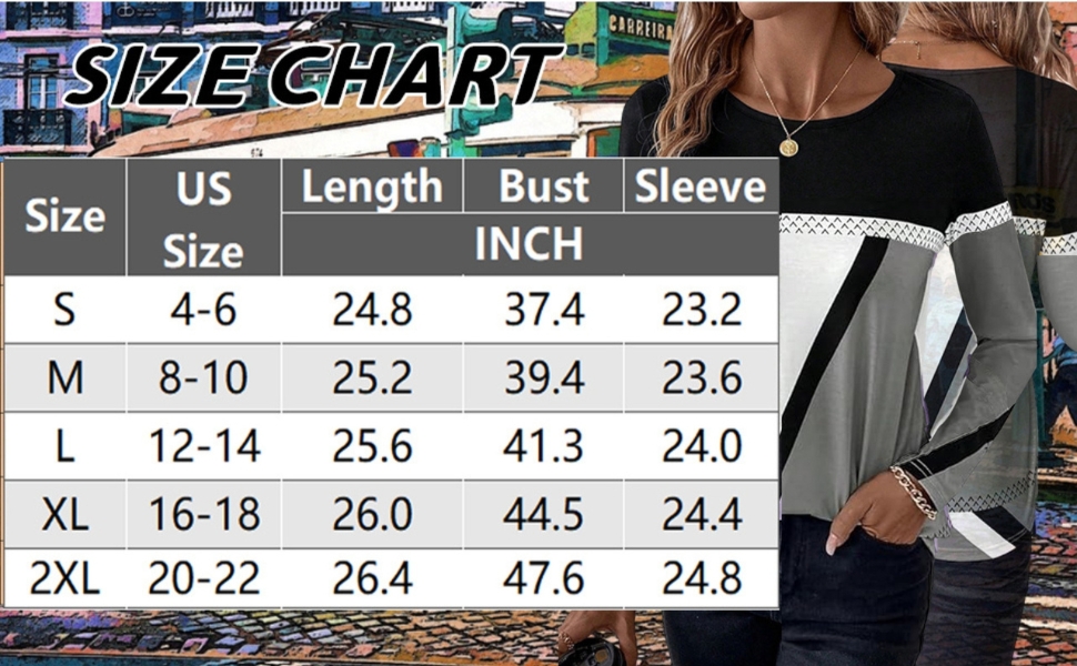 long sleeve shirts for women color block tops for women womens long sleeve tops dressy casual