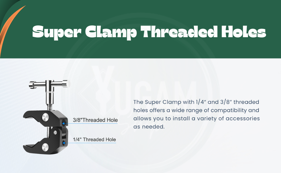 super clamp for camera