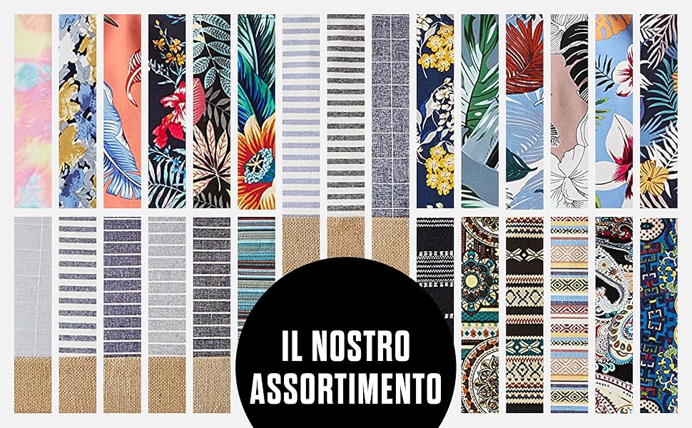 Borsa da spiaggia motivi colori floreali a strisce colorate estate piume modello grande cordone