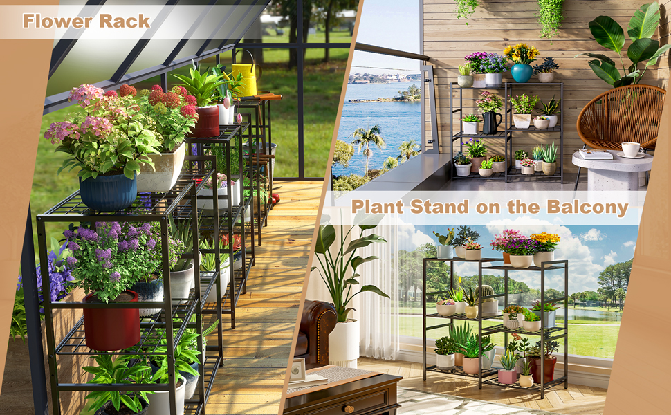 6Tier Small Garage Shelf, Utility Garage Shelving Units