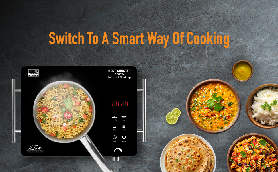 KENT Sunstar Infrared cooktop