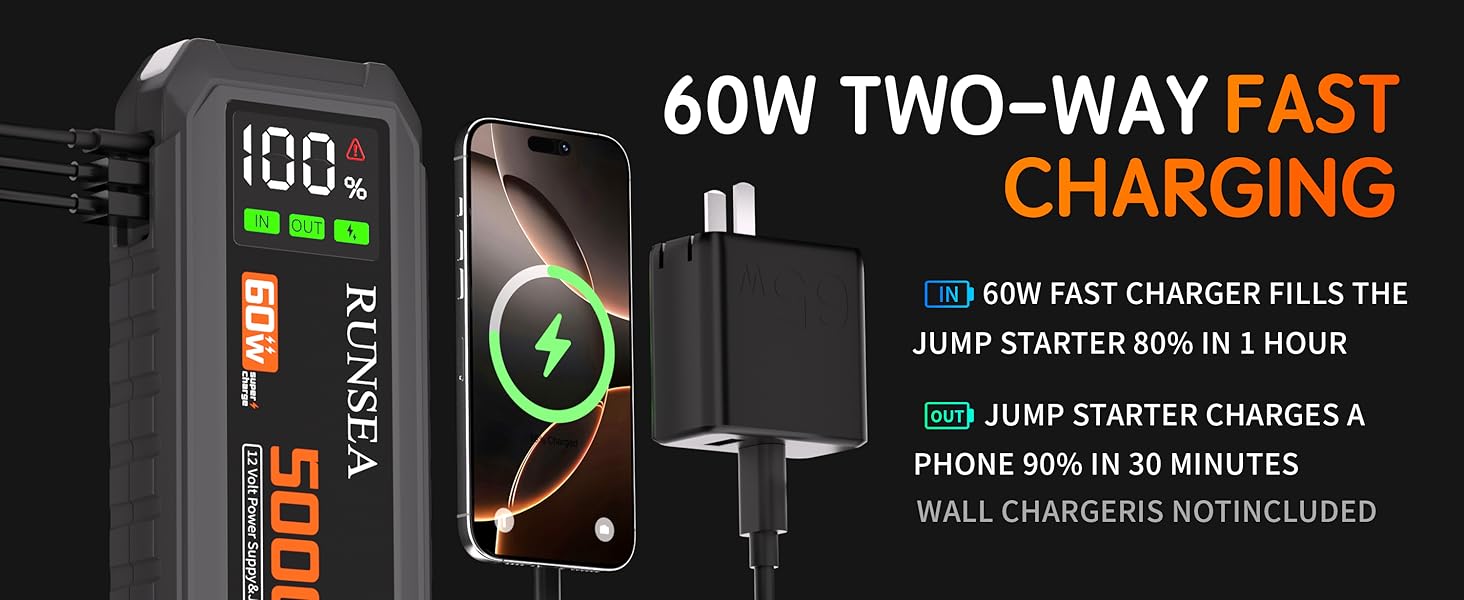 6OW TWO-WAY FAST CHARGING