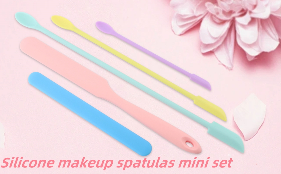 Multicolor Facial Spatula Set