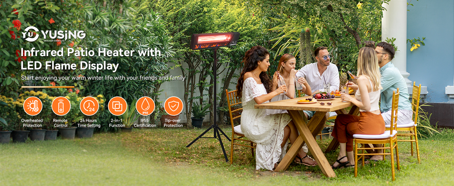 Außenheizungen für Terrasse