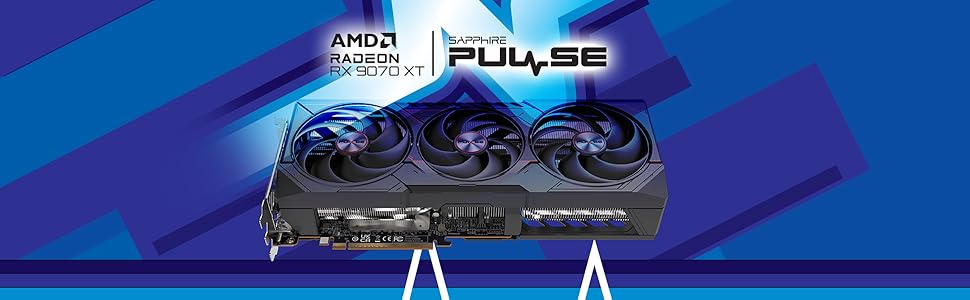 PULSE AMD Radeon RX 9070 XT GPU