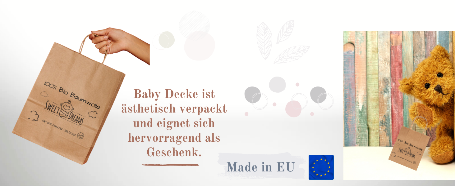 babydecke biobaumwolle