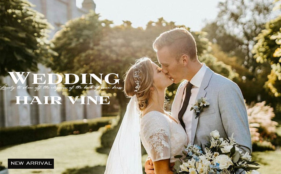 bridal hair vine