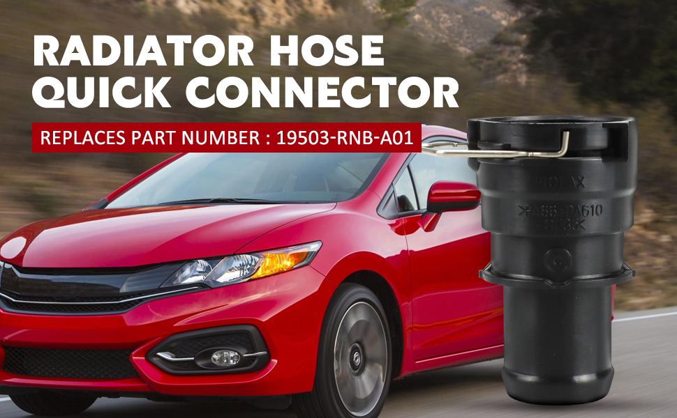 Radiator Hose Quick Connector Radiator Coolant Hose Pipe