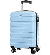 Amazon.com | AnyZip Luggage PC ABS Hardside Lightweight