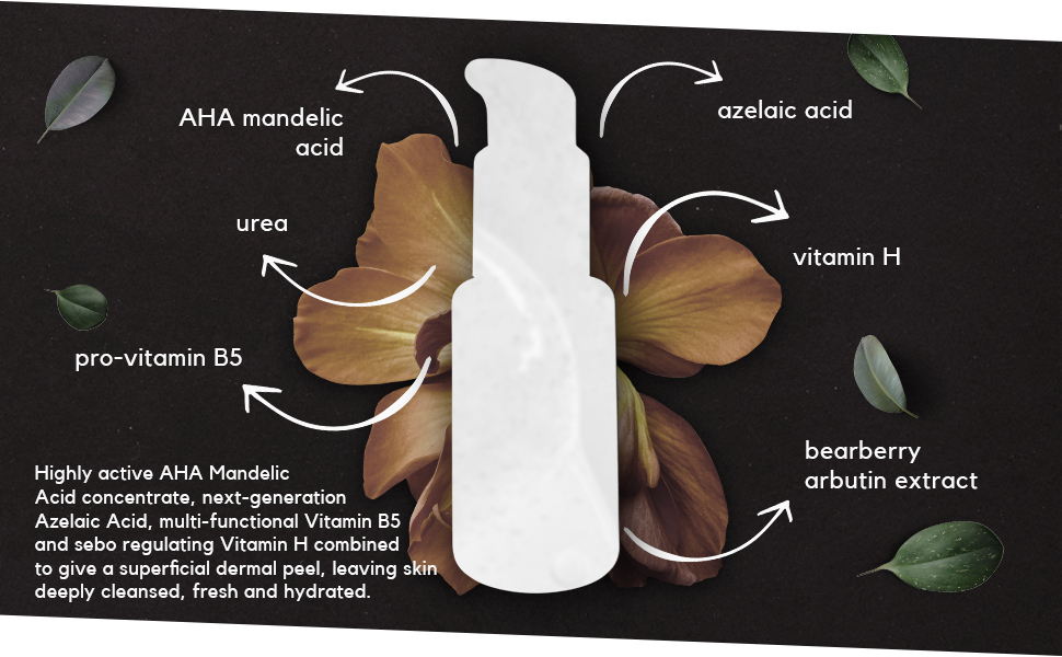 exfoliating face serum has incredible antibacterial, skin cell regulating