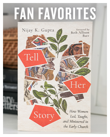 'Fan Favorites' text with the book cover 'Tell Her Story'