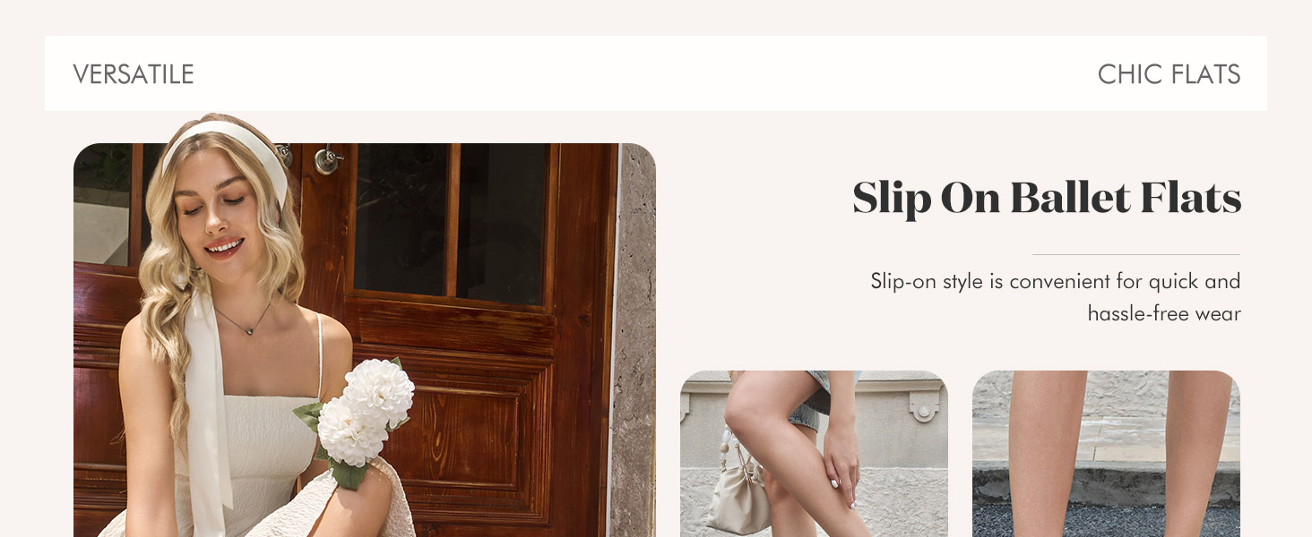 slip on ballet flats