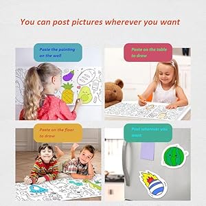 Children's Drawing Roll
