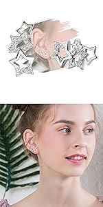 Star Stud Earrings