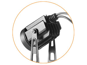 Garden Spotlights Tool-free Installation