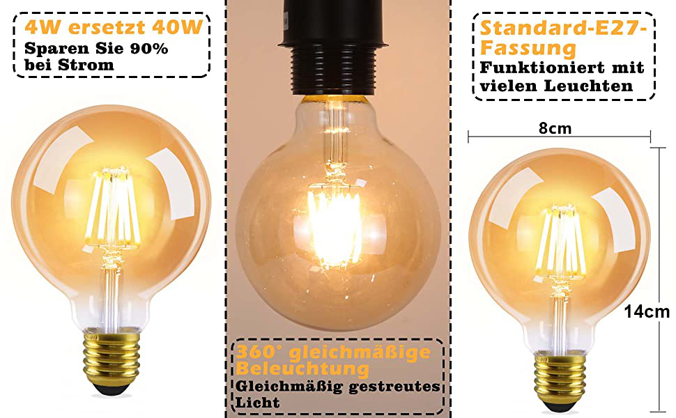e27 led vintage gro?