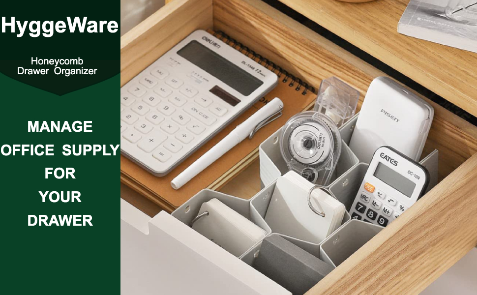 HyggeWare Drawer Organizer Divider, 32 PCS,4 SET