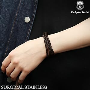 Amazon | [ザニポロタルツィーニ] 2重巻き 編み込み ダブル