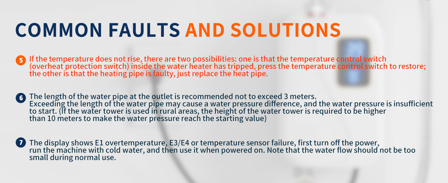 Instant Hot Water Heater