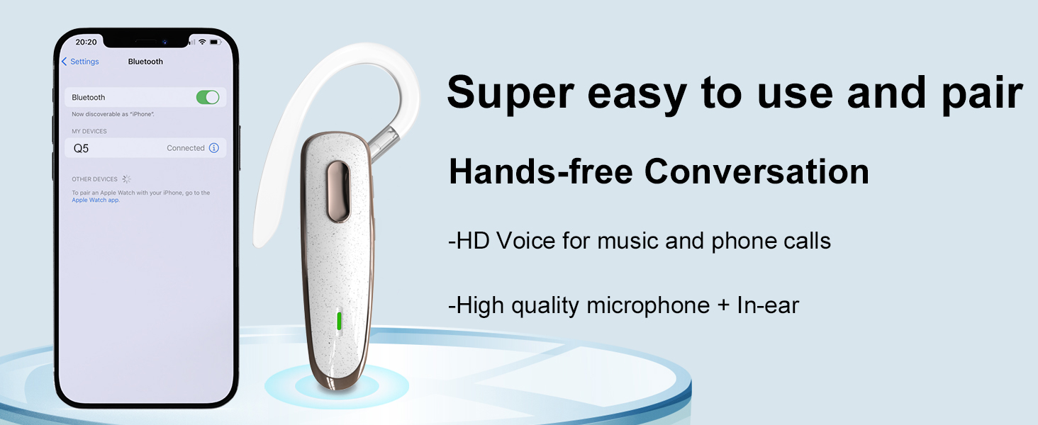Bluetooth earphones
