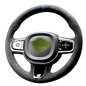値下げ！レア！carbonal未使用ハンドル Amazon | Alfanxi 手縫い縫い イタリア アルカンターラ 車