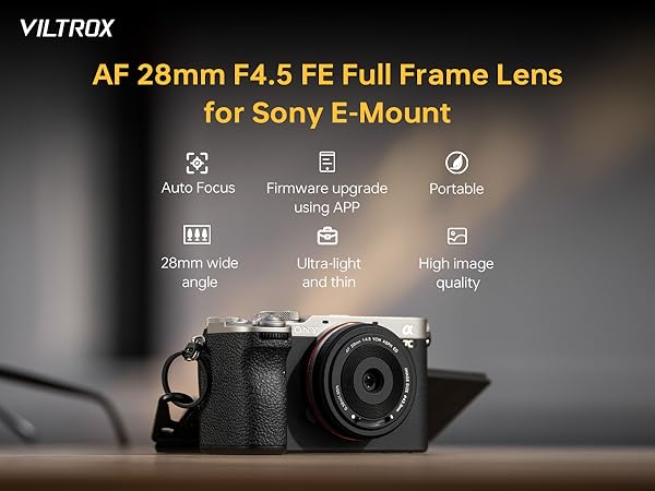 U*u様 Viltrox AF 28mm F4.5 FE Amazon.com : VILTROX AF 28mm F4.5 FE Lens for Sony E-Mount