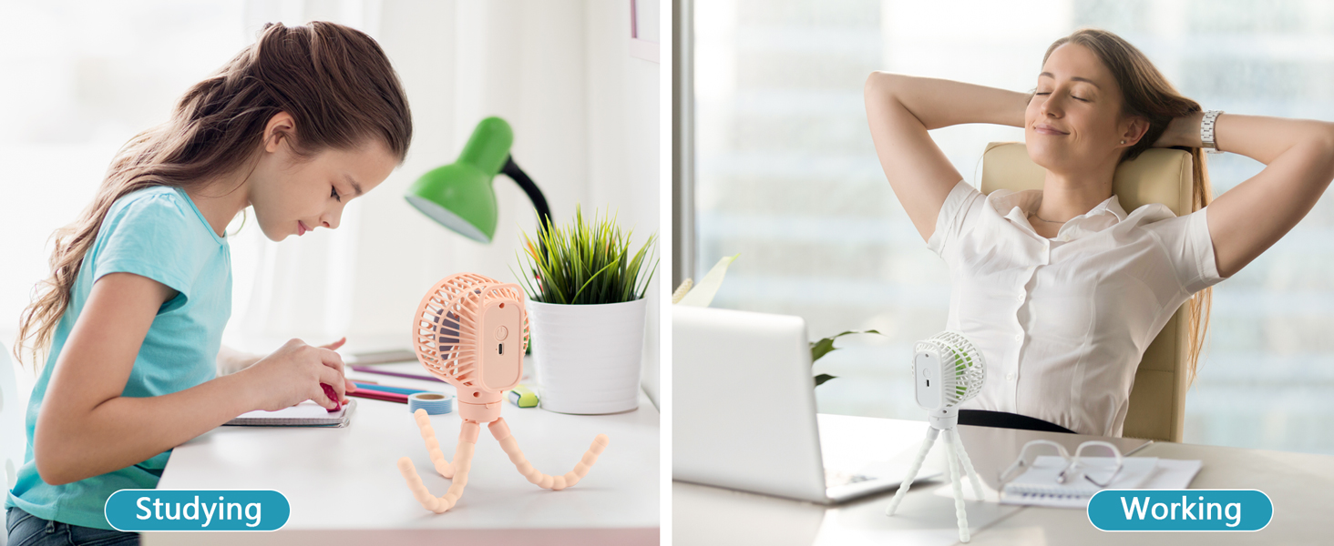 portable fan rechargeable