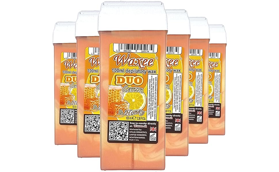 6pcs, Lemonand Honey.