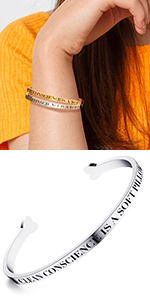 Inspirational bracelet