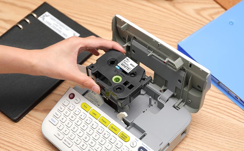 Replace for TZe Tape 18mm TZe241 TZ241 Brother Ptouch Label Tape TZ 18