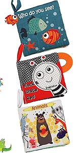 baby books crinkle books for babies 0-6 6 to12 months