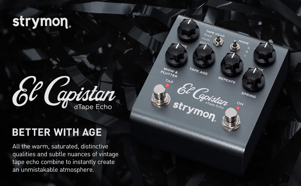 ギター strymon El Capistan dTape Echo Strymon_El-Capistan-