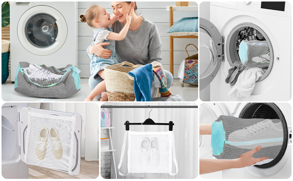 Shoe Washing Machine Bag